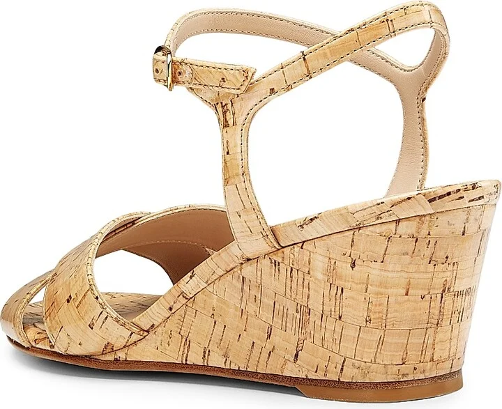 Women's Dayna Cork Wedge Sandals - Natural - Size 6 - Image 3