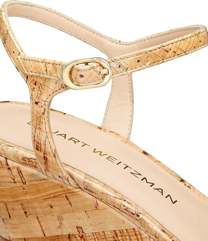 Women's Dayna Cork Wedge Sandals - Natural - Size 6 - Image 5