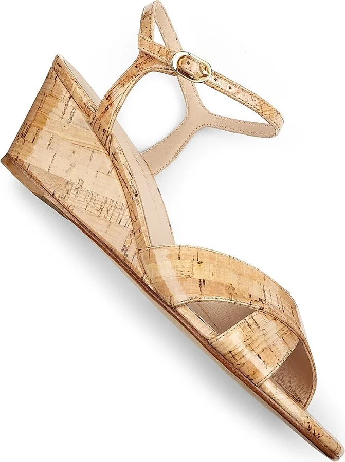 Women's Dayna Cork Wedge Sandals - Natural - Size 6 - Image 6