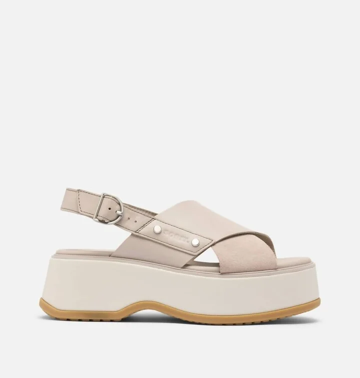 Women's Dayspring Crisscross Sandal In Crushed Clay/chalk