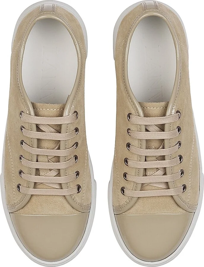 Women's DBB1 Sneakers in Suede and Patent Leather - Black - Size 4 - Image 9