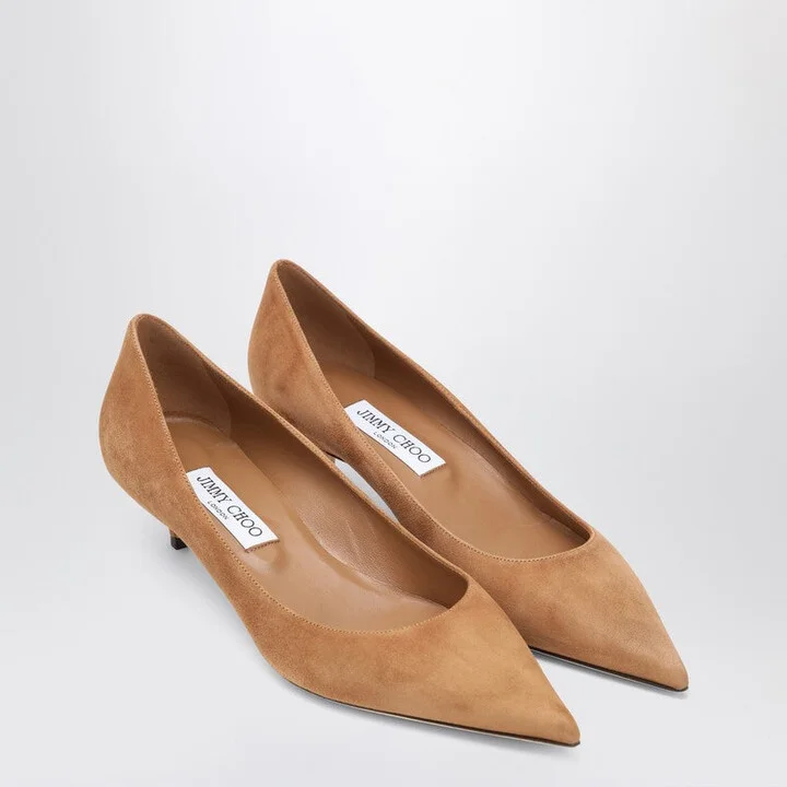 Women's Décolleté Amelia In Suede Color Toffee