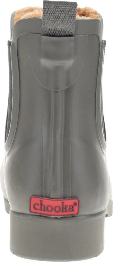 Womens Delridge Faux Fur Chelsea Rain Boot - Image 2