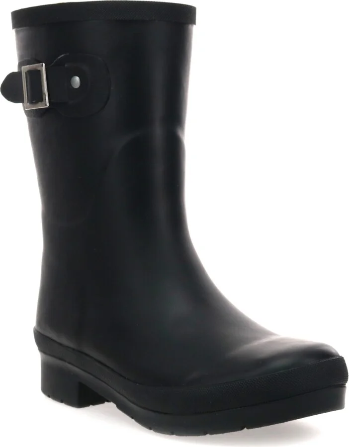 Womens Delridge Faux Fur Mid Rain Boot - Image 3