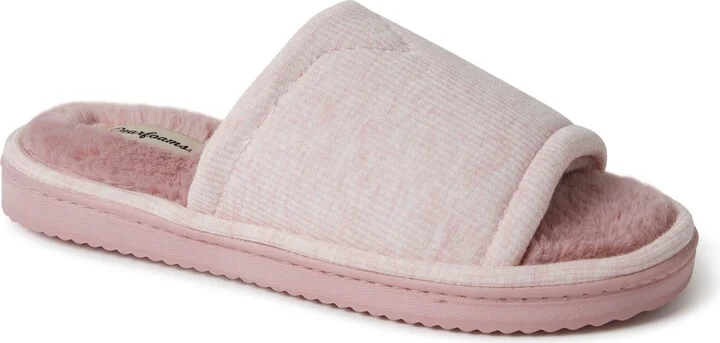 Womens Demi Rib Knit Slide