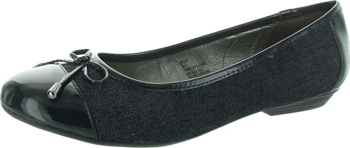 Womens Denim Flat Shoes