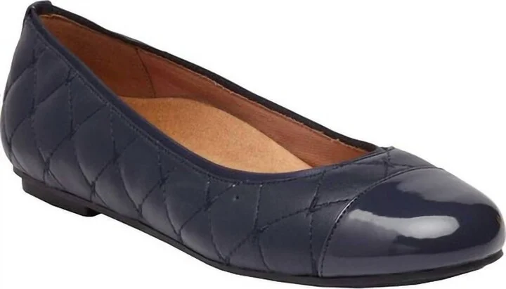 Women's Desiree Ballet Flat Shoes In Navy
