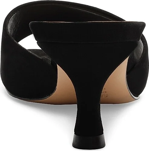 Women's Dethalia 65MM Suede Sandals - Black - Size 5 - Image 7