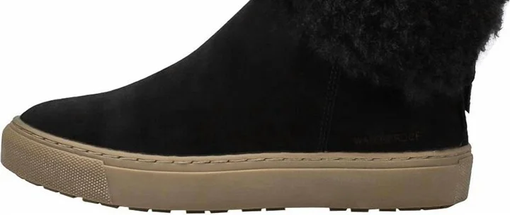 Women's Devon Waterproof Boots In Suede/teddy Fur