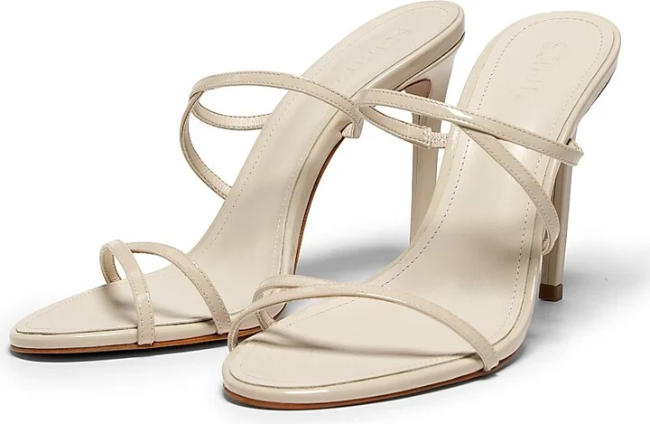 Women's Diana 100MM Leather Stiletto-Heel Sandals - Off White - Size 6.5 - Image 2