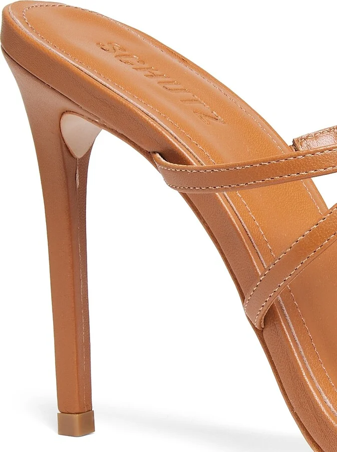 Women's Diana 100MM Stiletto Sandals - Cuoio - Size 5 - Image 5