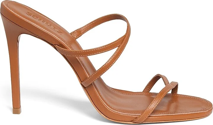 Women's Diana 100MM Stiletto Sandals - Cuoio - Size 5