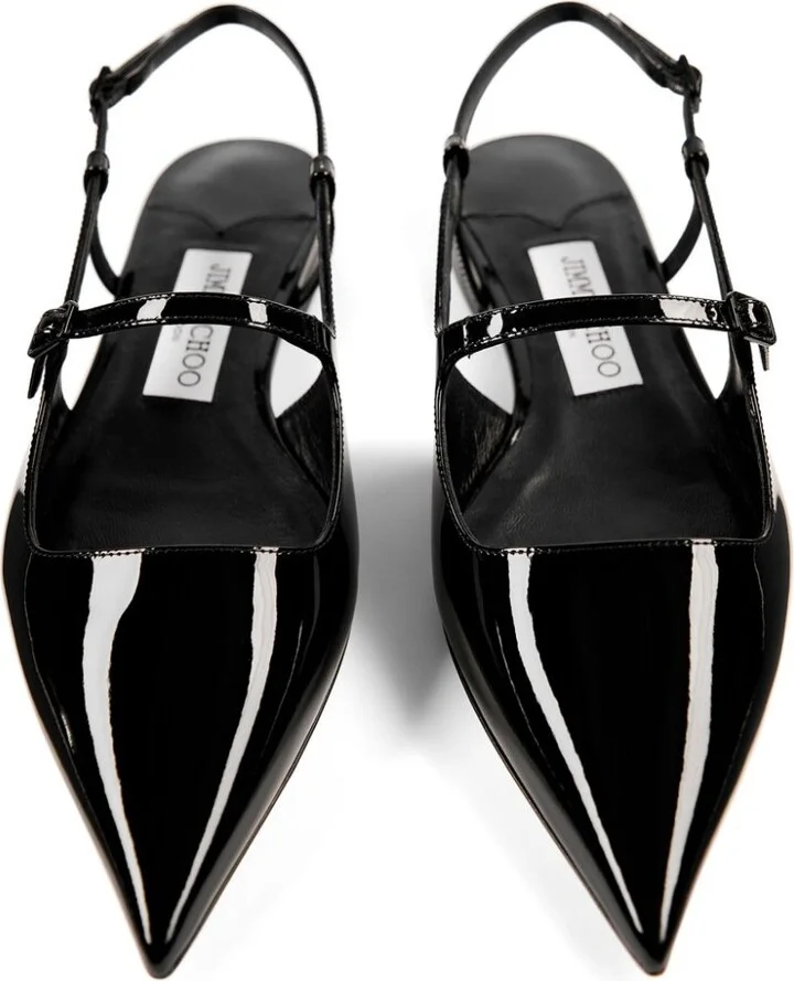Women's Didi Flat Patent Leather Low Shoes - Image 3