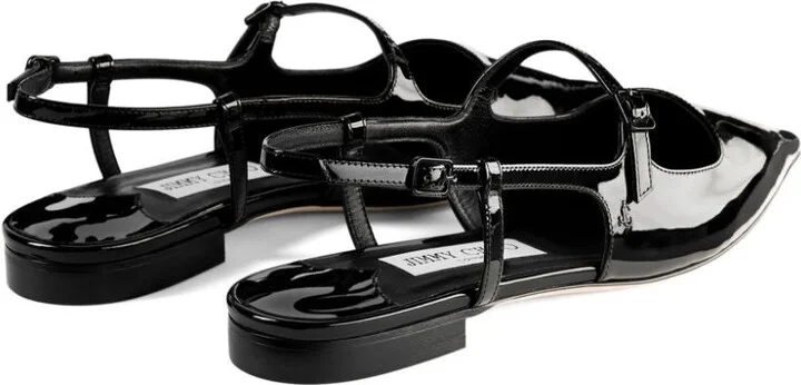 Women's Didi Flat Patent Leather Low Shoes - Image 4