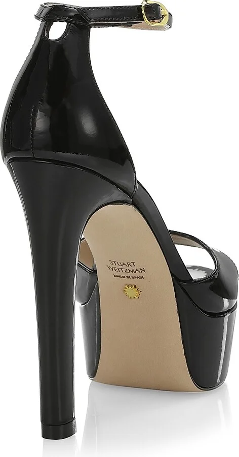 Women's Discoplatform Nudistcurve Leather Sandals - Adobe - Size 10 - Image 3