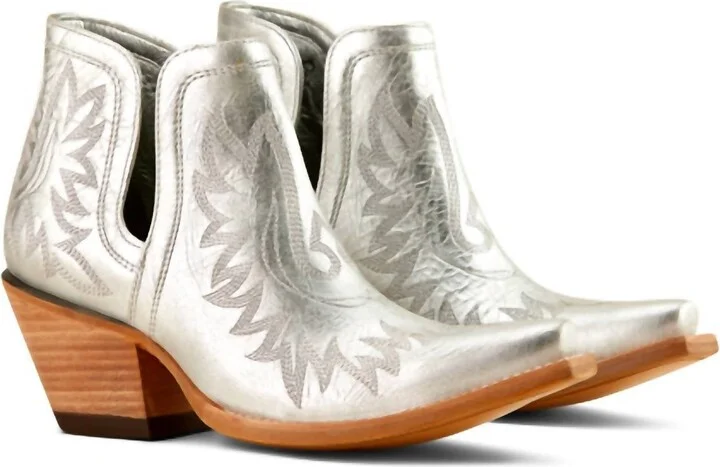 Women's Dixon Boots In Silver