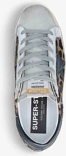 Womens Dk.Brn Com Women's Superstar 80189 Leather Low-Top Trainers Eur 39 / 6 Uk Women - Image 2