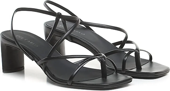 Women's Doha Heeled Sandal In Nero