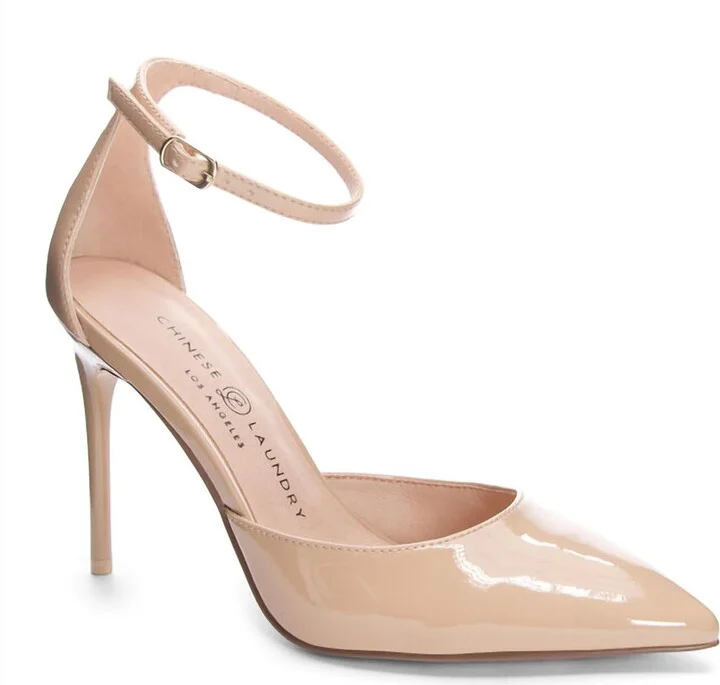 Women's Dolly Dress Heels In Nude