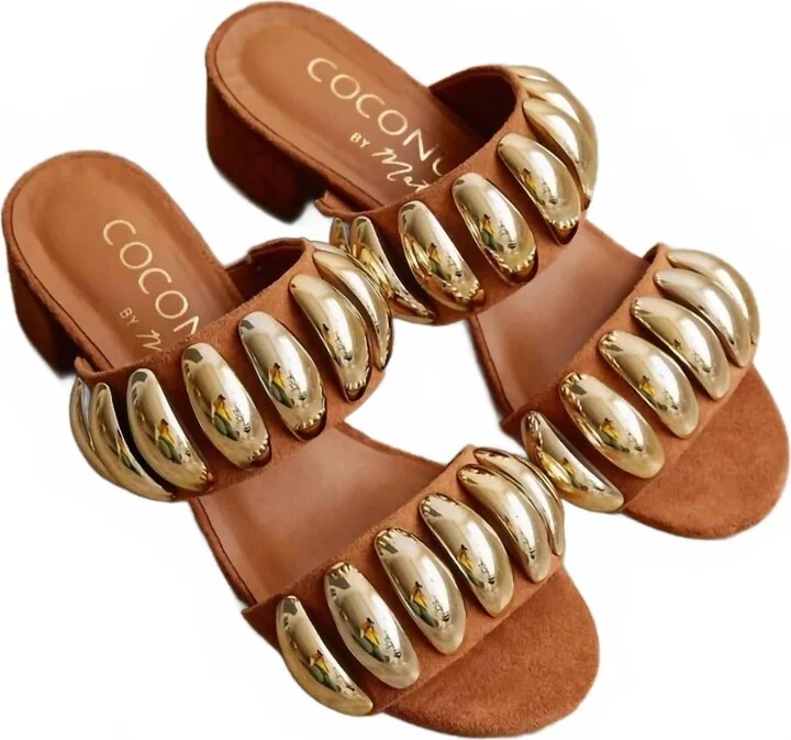 Women's Dome Fawn Heels In Brown