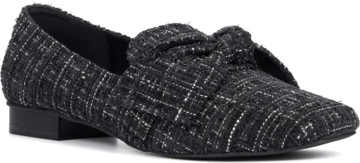 Women's Dominca Loafer - Black/white
