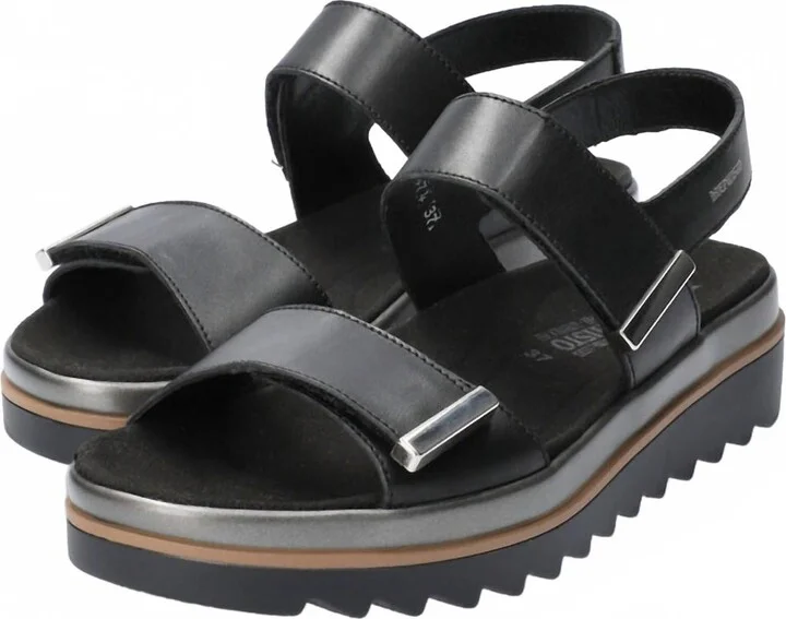 Women's Dominica Sandals In Black Softy