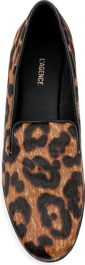 Women's Dominik II Calf Hair Loafers - Leopard - Size 6.5 - Image 5
