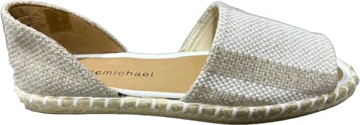 Women's Dominique Slip On Espadrille In White/ Beige