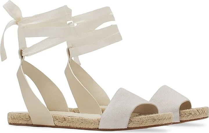 Women's Domra Flat Suede Sandals - Lin - Size 5 - Image 2