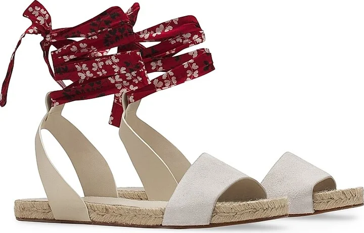 Women's Domra Flat Suede Sandals - Lin - Size 5 - Image 3
