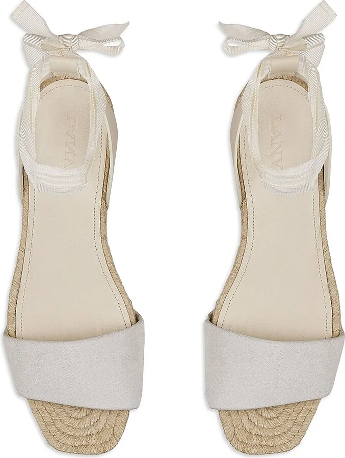 Women's Domra Flat Suede Sandals - Lin - Size 5 - Image 4
