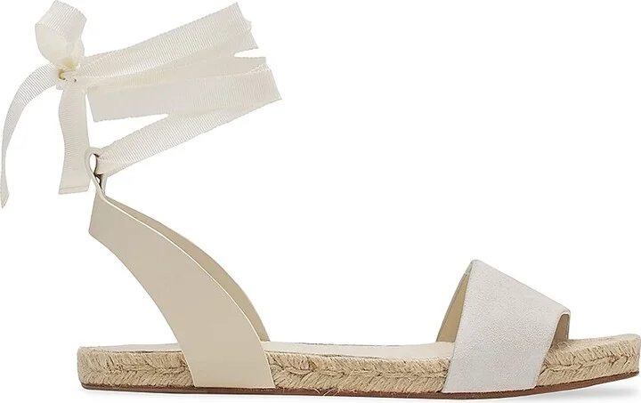 Women's Domra Flat Suede Sandals - Lin - Size 5