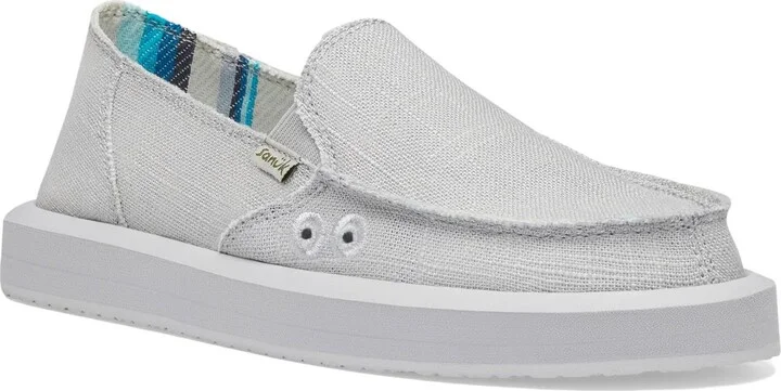 Women's Donna St Slip On In Grey Hemp