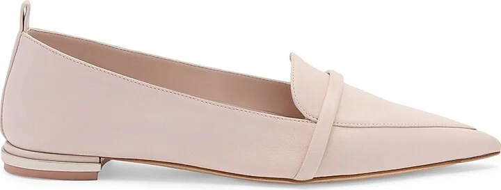 Women's Dora Leather Loafers - Shell - Size 11