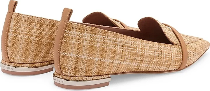 Women's Dora Raffia Loafers - Legno Honey - Size 10 - Image 3