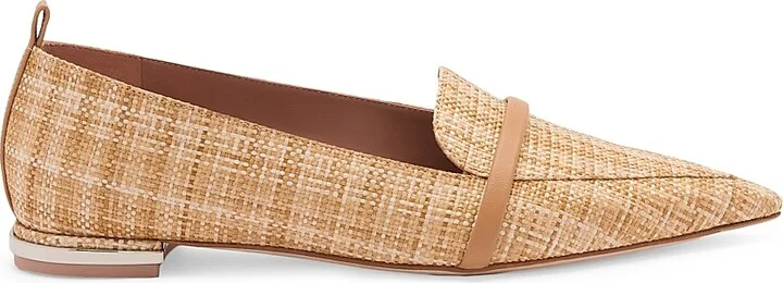 Women's Dora Raffia Loafers - Legno Honey - Size 10