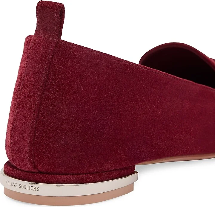 Women's Dora Suede Loafers - Rosewood - Size 11 - Image 4