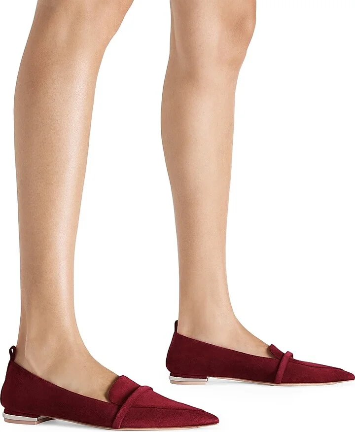 Women's Dora Suede Loafers - Rosewood - Size 11 - Image 5