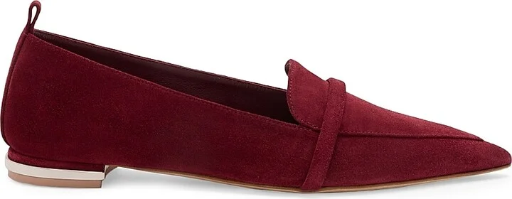 Women's Dora Suede Loafers - Rosewood - Size 11