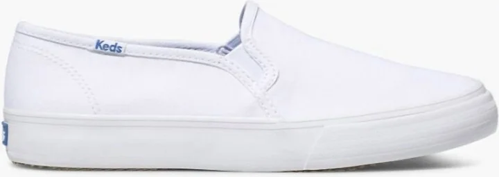 Women's Double Decker Canvas Shoe In White