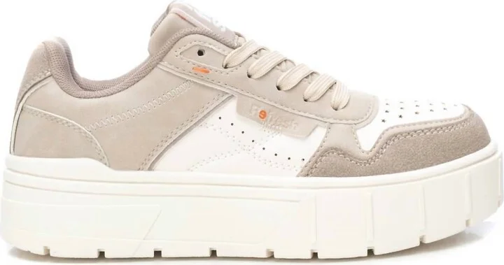 Women's Double Rubber Sneakers In Beige