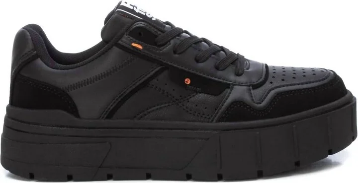 Women's Double Rubber Sneakers In Black