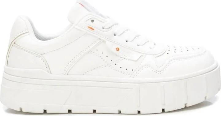 Women's Double Rubber Sneakers In White