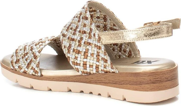 Women's Double Strap Flat Sandals By Xti - Image 5