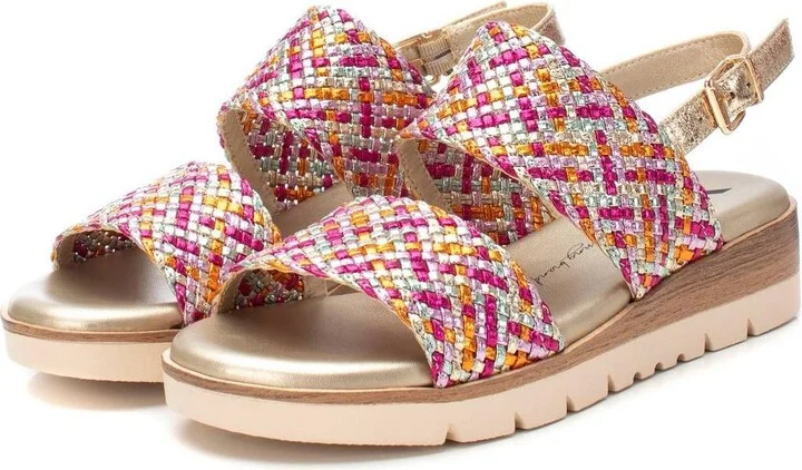 Women's Double Strap Flat Sandals By Xti - Image 9