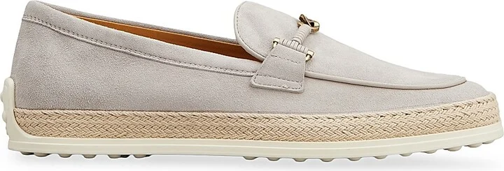 Women's Double-T Suede Loafers - Altraversione - Size 5