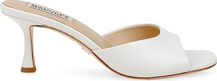 Women's Draya Leather Sandals - White - Size 7