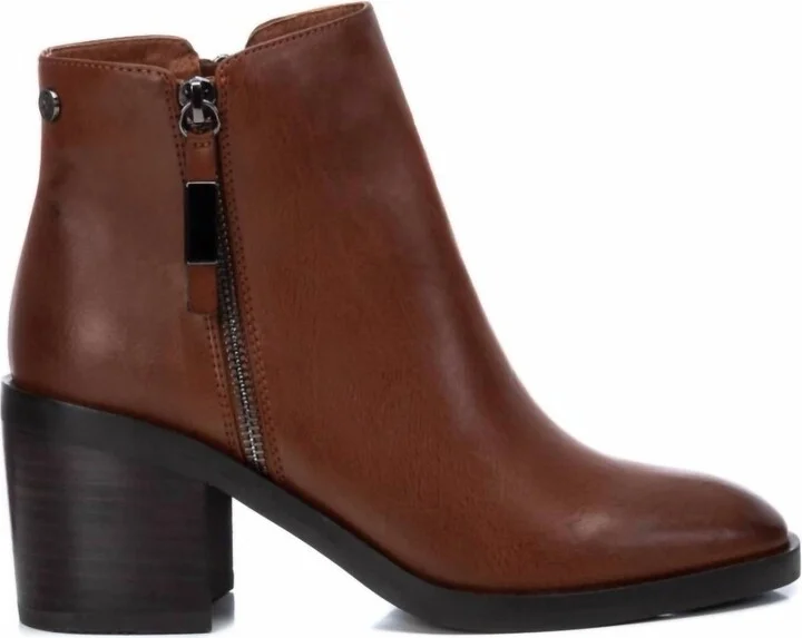 Women's Dress Booties In Brown