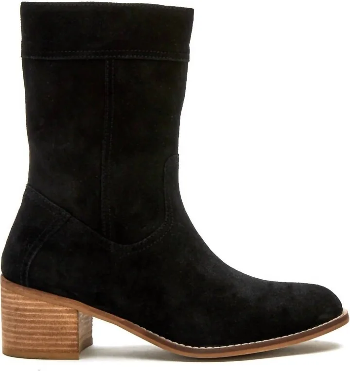 Women's Drew Ankle Bootie In Black