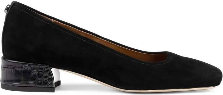 Women's Dreww Pump Shoes In Black Suede